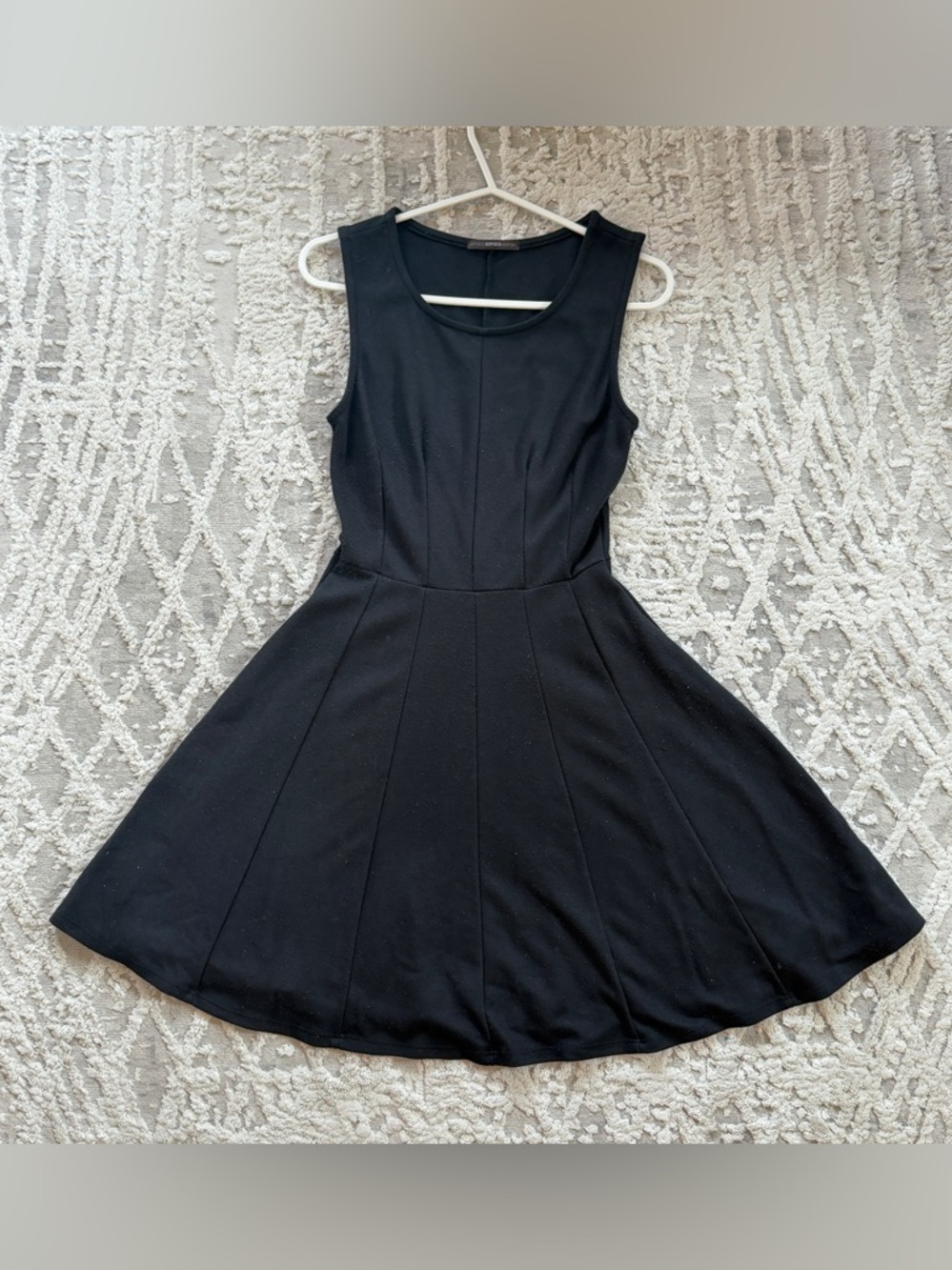 Classic LBD Sleeveless Fit-and-Flare Dress
